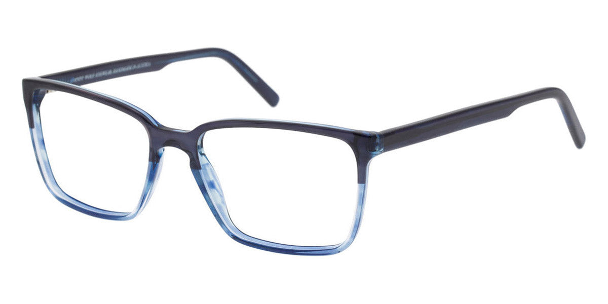 Andy Wolf® 4490 AW 4490 F 55 - Blue F Eyeglasses