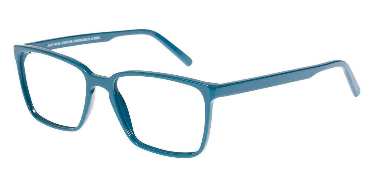 Andy Wolf® 4490 AW 4490 K 55 - Teal K Eyeglasses