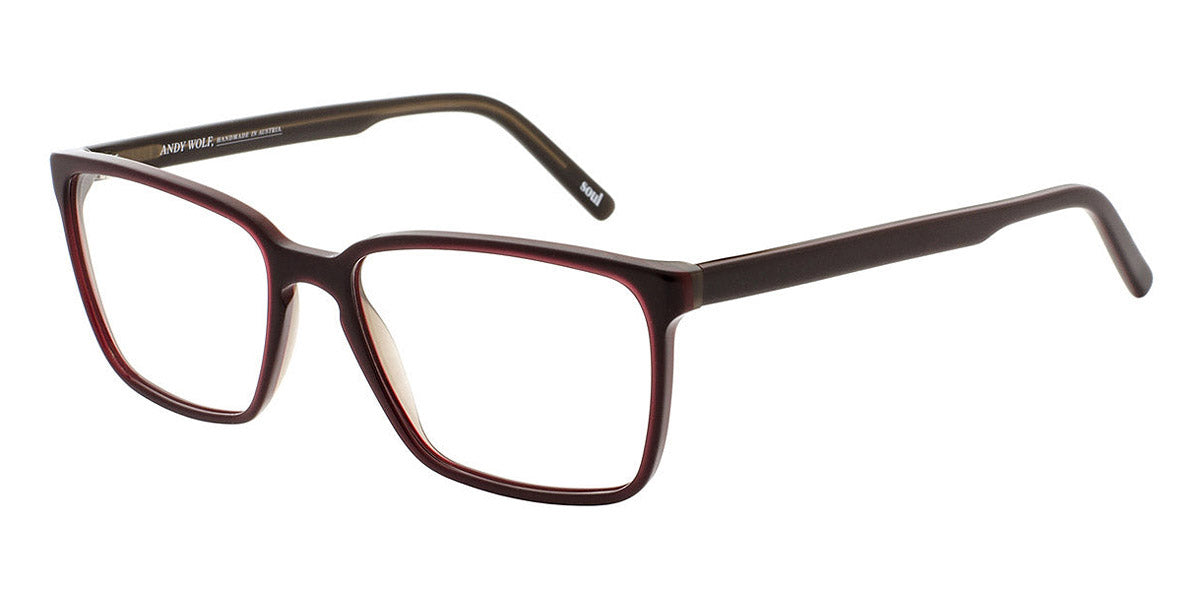 Andy Wolf® 4490 AW 4490 Q 55 - Brown Q Eyeglasses