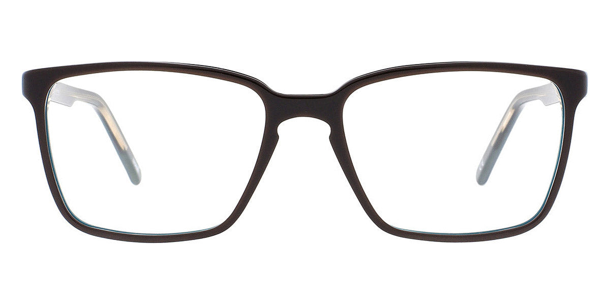 Andy Wolf® 4490 AW 4490 V 55 - Brown V Eyeglasses