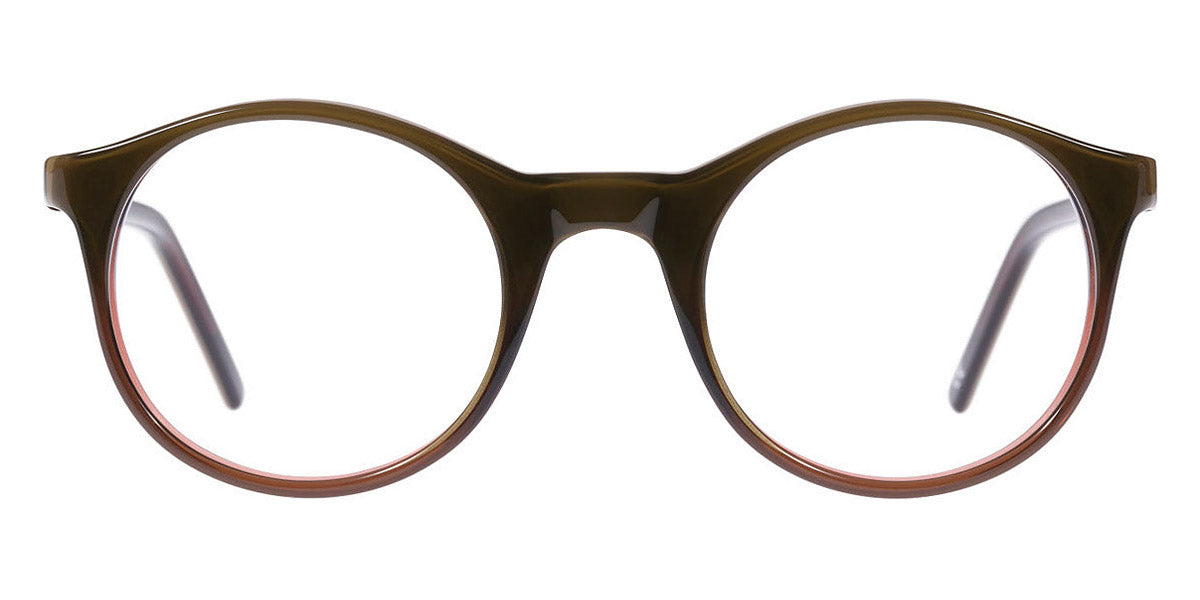 Andy Wolf® 4504 AW 4504 E 47 - Brown E Eyeglasses