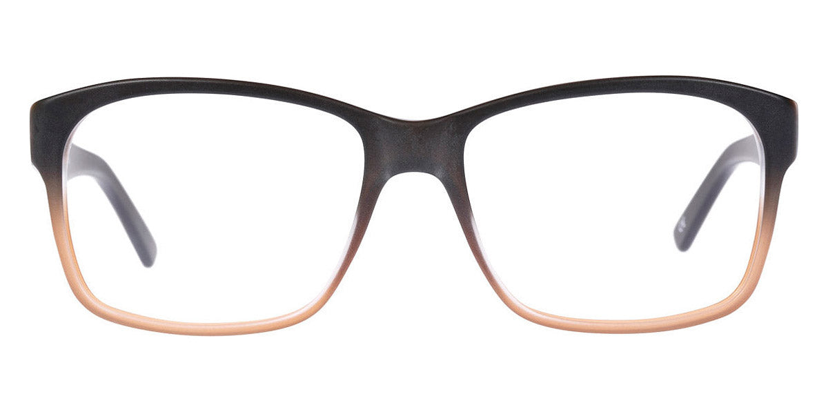 Andy Wolf® 4505 AW 4505 C 57 - Black/Orange C Eyeglasses