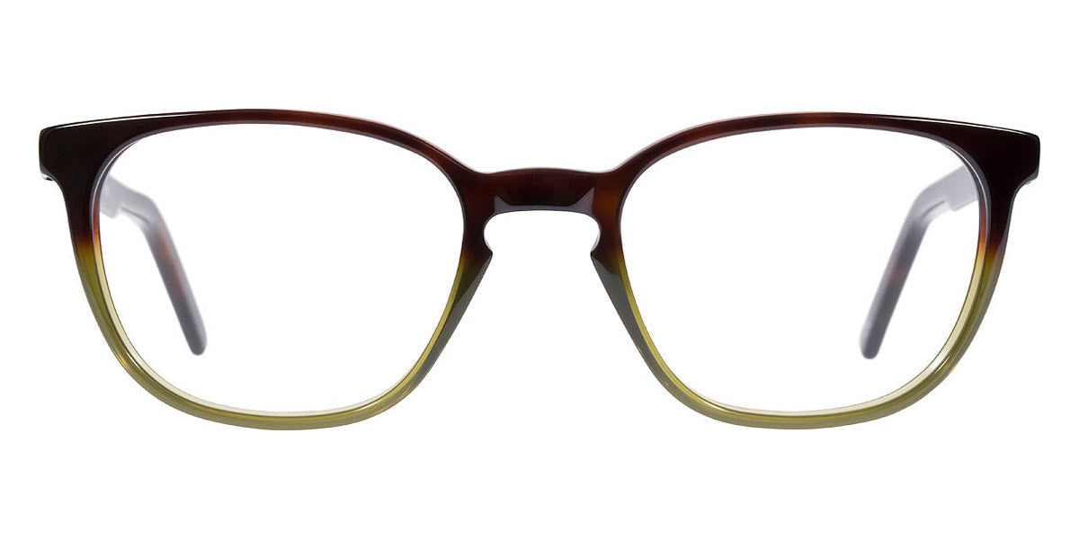 Andy Wolf® 4509 AW 4509 L 50 - Brown/Green L Eyeglasses