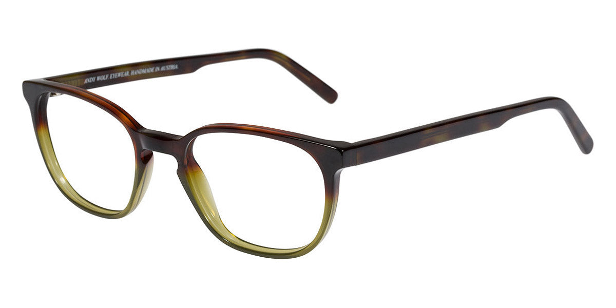 Andy Wolf® 4509 AW 4509 L 50 - Brown/Green L Eyeglasses