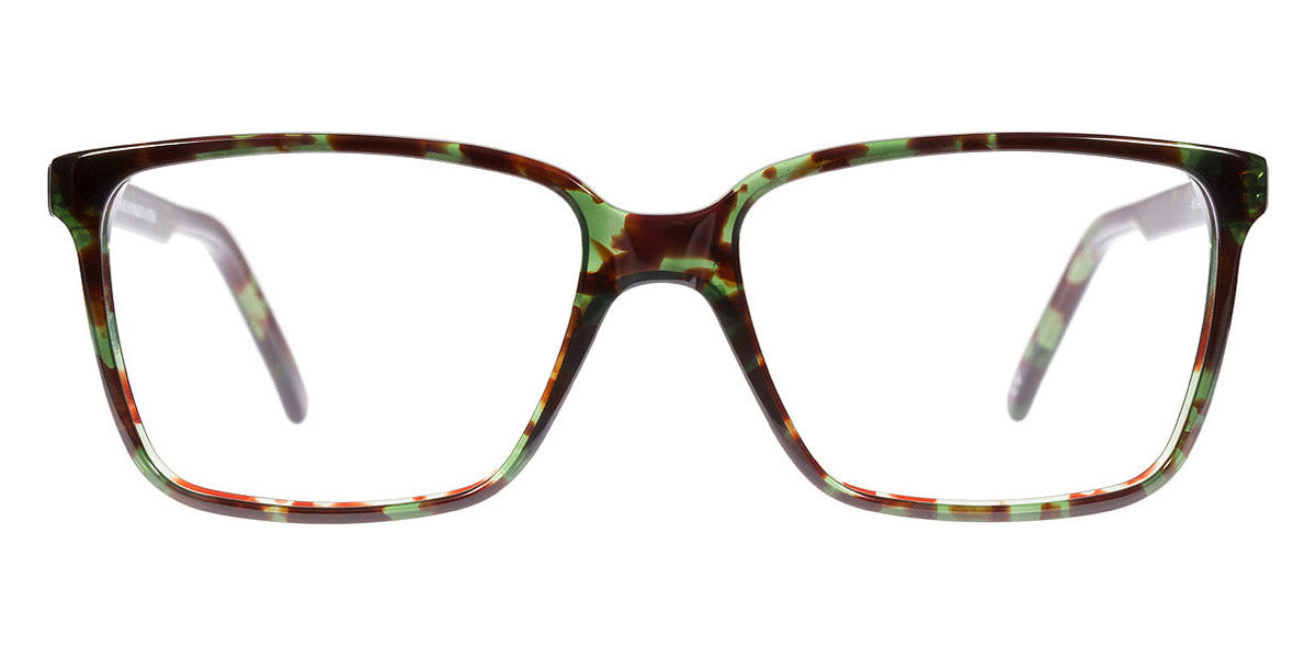 Andy Wolf® 4510 AW 4510 D 55 - Brown/Green D Eyeglasses