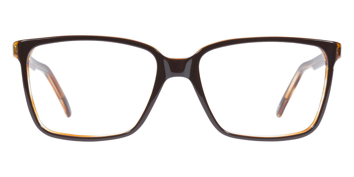 Andy Wolf® 4510 AW 4510 J 55 - Brown/Orange J Eyeglasses