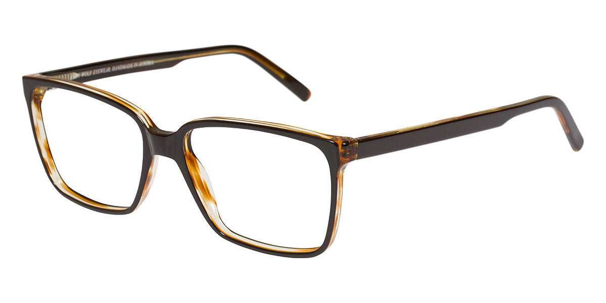 Andy Wolf® 4510 AW 4510 J 55 - Brown/Orange J Eyeglasses