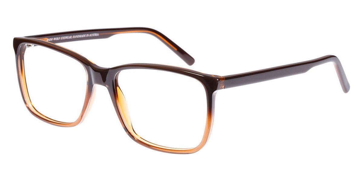 Andy Wolf® 4513 AW 4513 G 57 - Brown/Orange G Eyeglasses