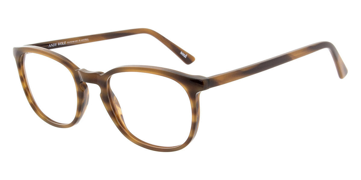 Andy Wolf® 4518 AW 4518 T 51 - Brown T Eyeglasses