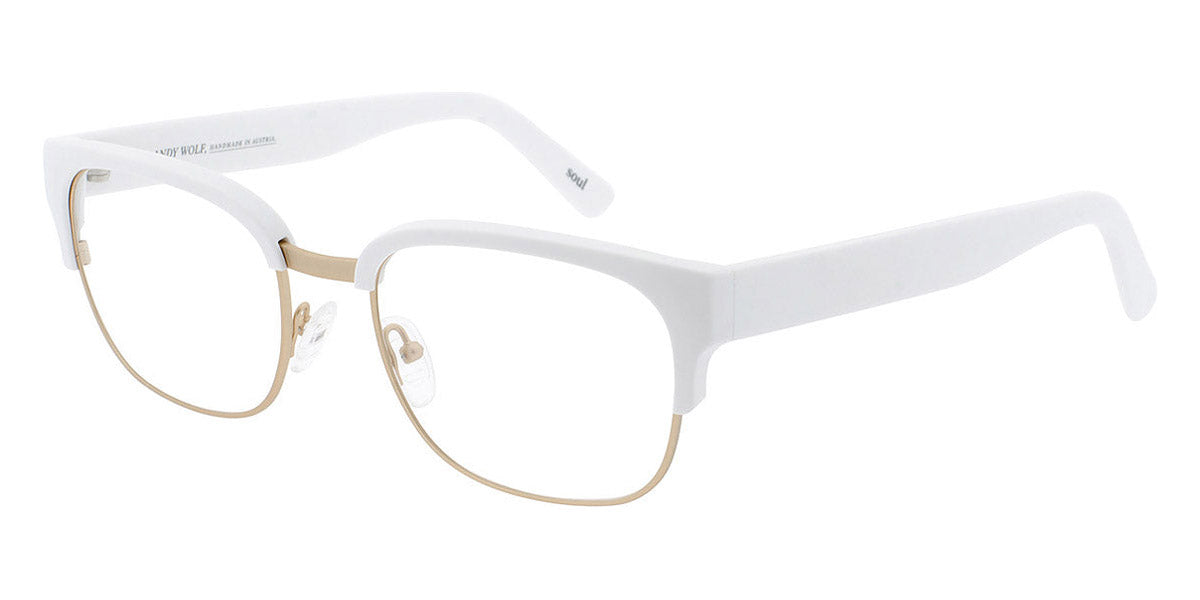 Andy Wolf® 4520 AW 4520 G 55 - White G Eyeglasses