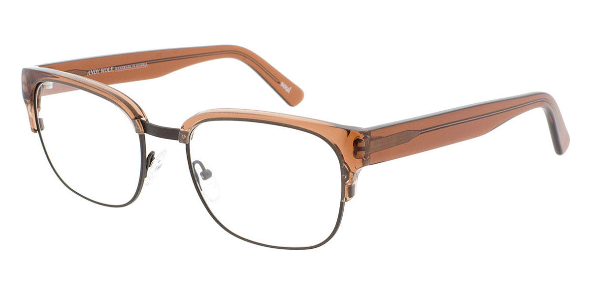 Andy Wolf® 4520 AW 4520 I 55 - Orange I Eyeglasses