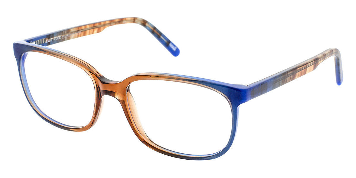 Andy Wolf® 4523 AW 4523 I 52 - Blue/Orange I Eyeglasses