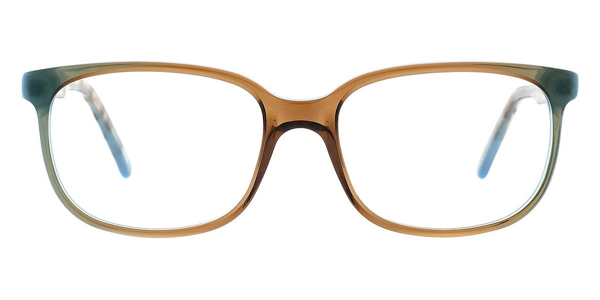 Andy Wolf® 4523 AW 4523 M 52 - Brown/Blue M Eyeglasses