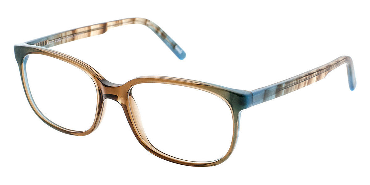 Andy Wolf® 4523 AW 4523 M 52 - Brown/Blue M Eyeglasses