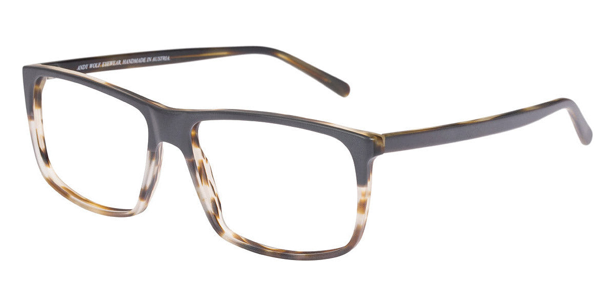 Andy Wolf® 4525 AW 4525 C 57 - Brown C Eyeglasses