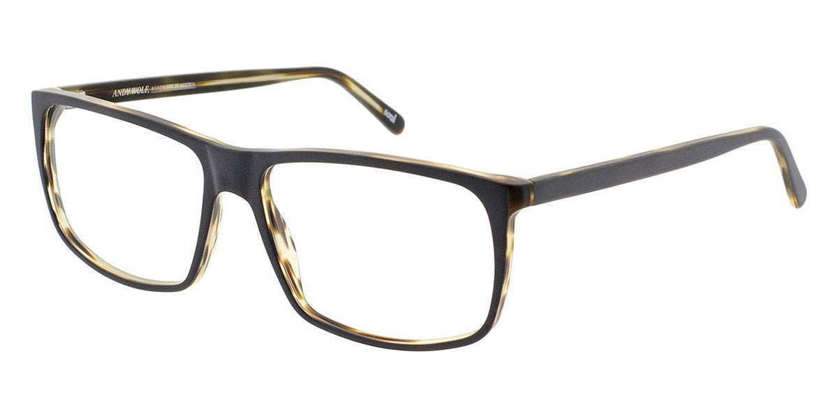 Andy Wolf® 4525 AW 4525 G 57 - Gray/Yellow G Eyeglasses