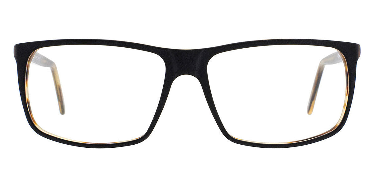 Andy Wolf® 4525 AW 4525 H 57 - Black/Yellow H Eyeglasses