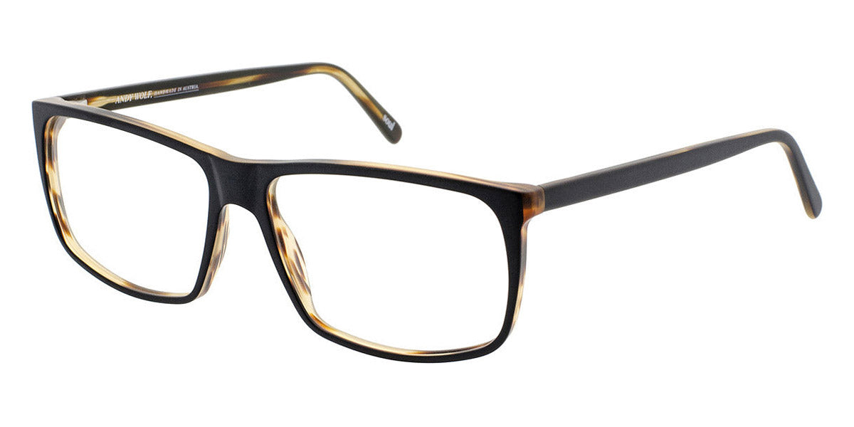 Andy Wolf® 4525 AW 4525 H 57 - Black/Yellow H Eyeglasses