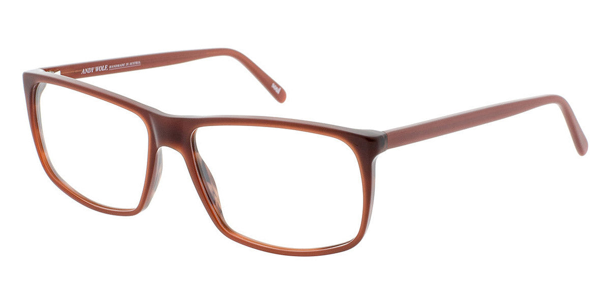 Andy Wolf® 4525 AW 4525 J 57 - Brown J Eyeglasses