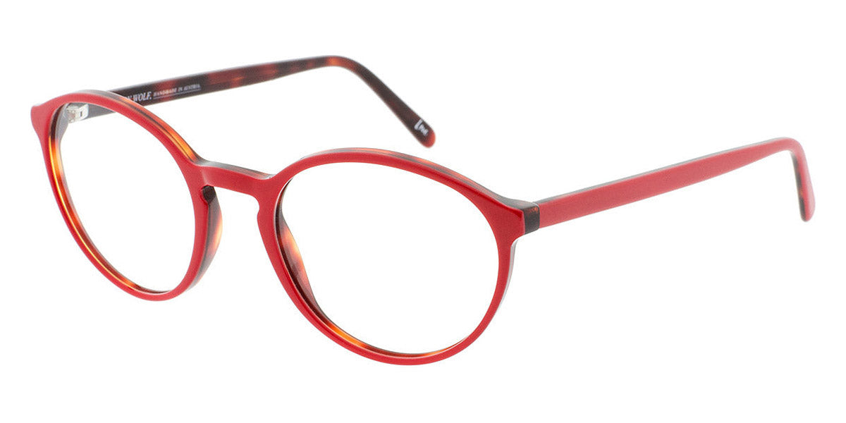 Andy Wolf® 4530 AW 4530 L 53 - Red/Orange L Eyeglasses