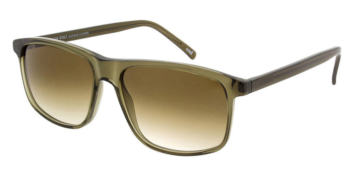 Andy Wolf® 4537 Sun AW 4537 Sun F 58 - Green F Sunglasses