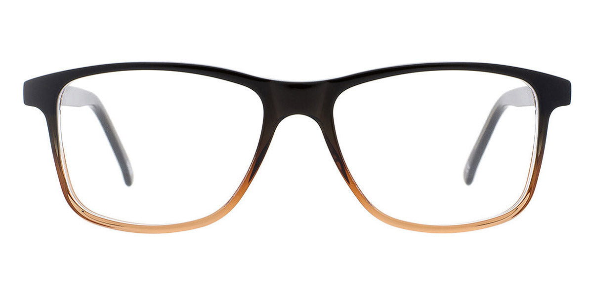 Andy Wolf® 4539 AW 4539 D 53 - Brown/Orange D Eyeglasses