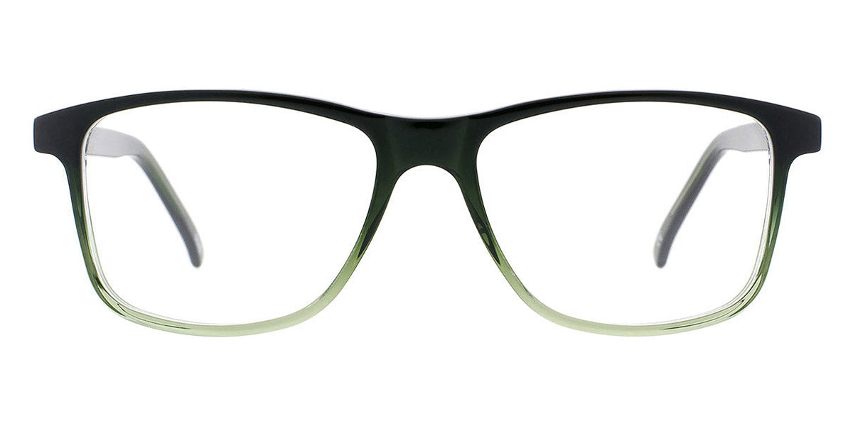 Andy Wolf® 4539 AW 4539 E 53 - Black/Green E Eyeglasses