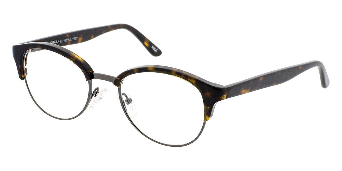 Andy Wolf® 4543 AW 4543 B 48 - Brown B Eyeglasses