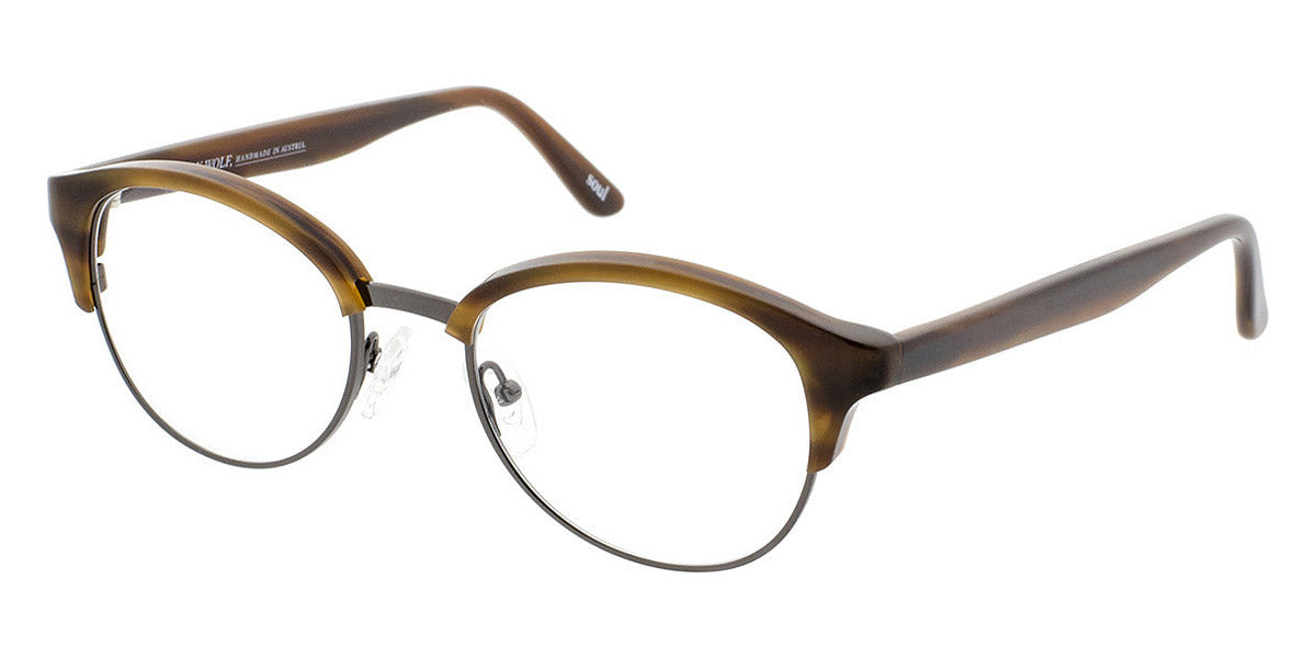 Andy Wolf® 4543 AW 4543 F 48 - Brown F Eyeglasses