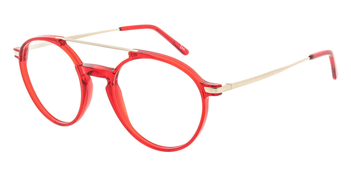 Andy Wolf® 4547 AW 4547 E 51 - Red/Gold E Eyeglasses