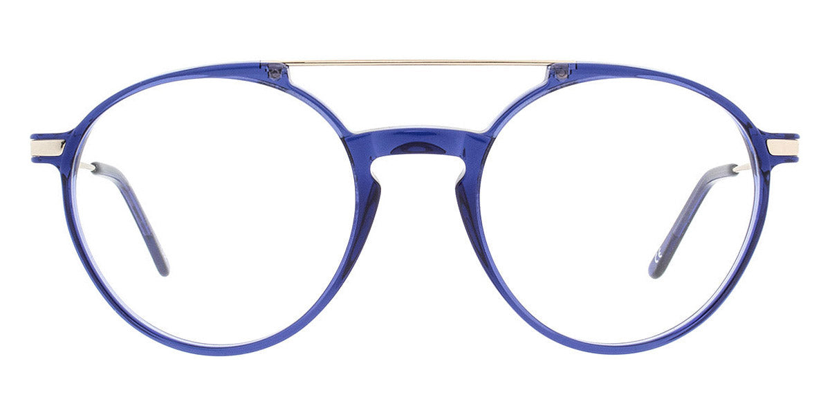 Andy Wolf® 4547 AW 4547 G 51 - Blue/Gold G Eyeglasses