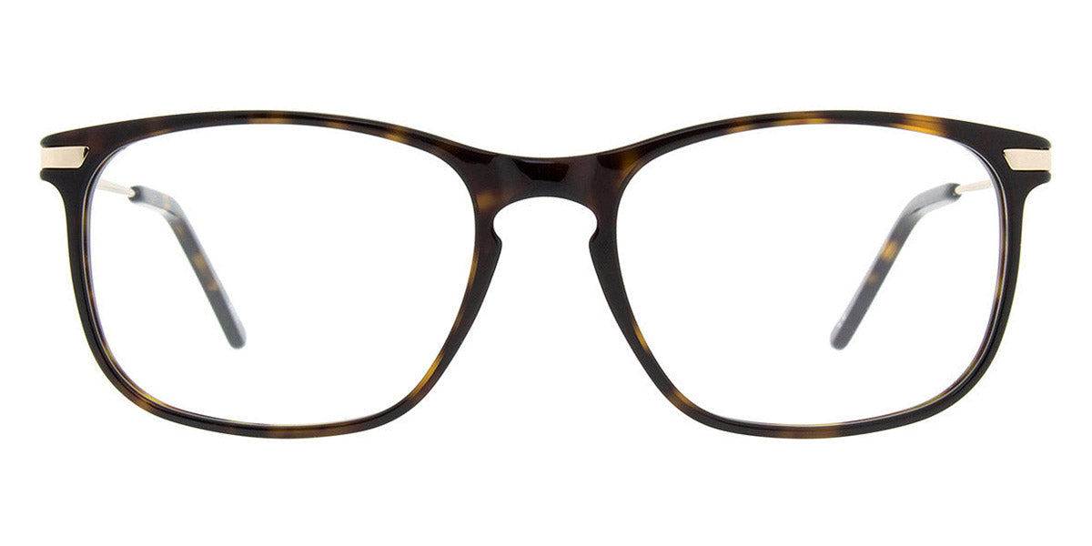 Andy Wolf® 4548 AW 4548 B 53 - Brown/Gold B Eyeglasses