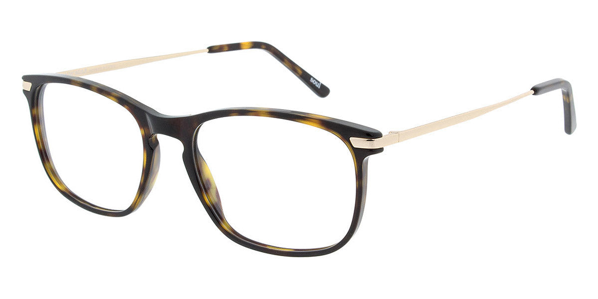 Andy Wolf® 4548 AW 4548 B 53 - Brown/Gold B Eyeglasses