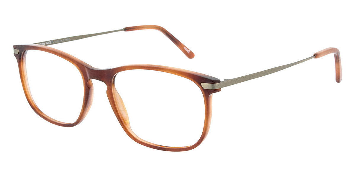 Andy Wolf® 4548 AW 4548 F 53 - Orange/Gray F Eyeglasses