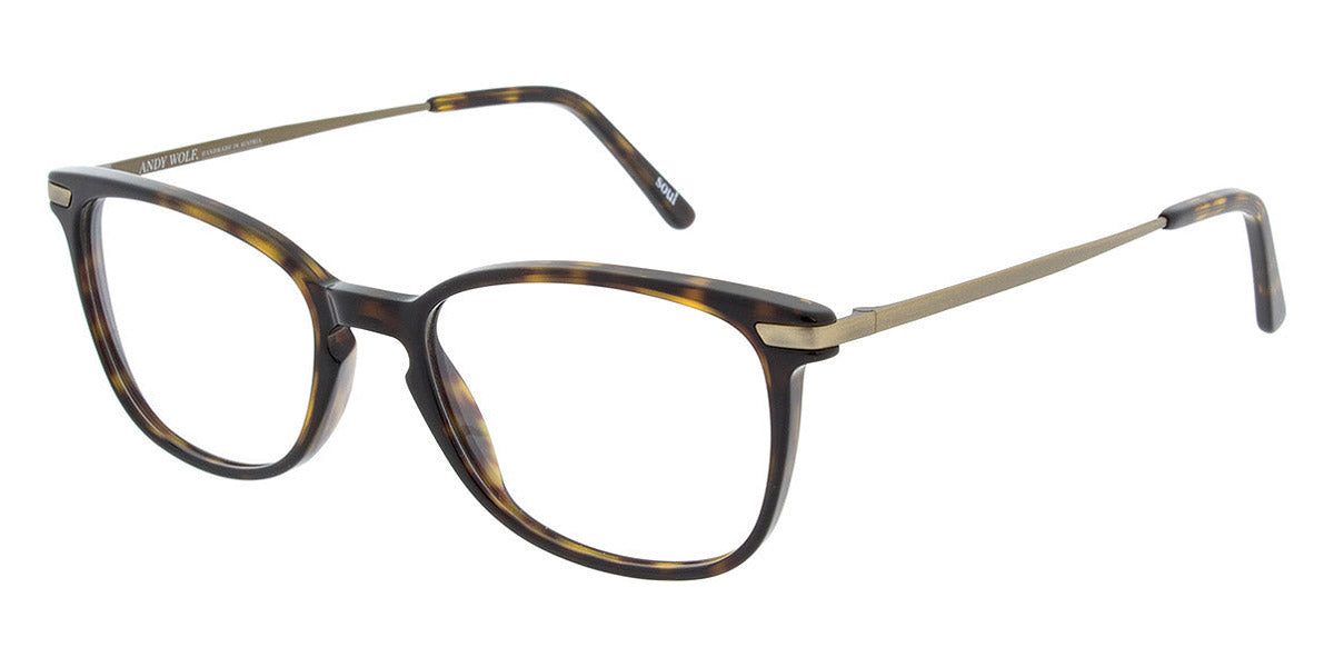 Andy Wolf® 4549 AW 4549 B 50 - Brown/Graygold B Eyeglasses