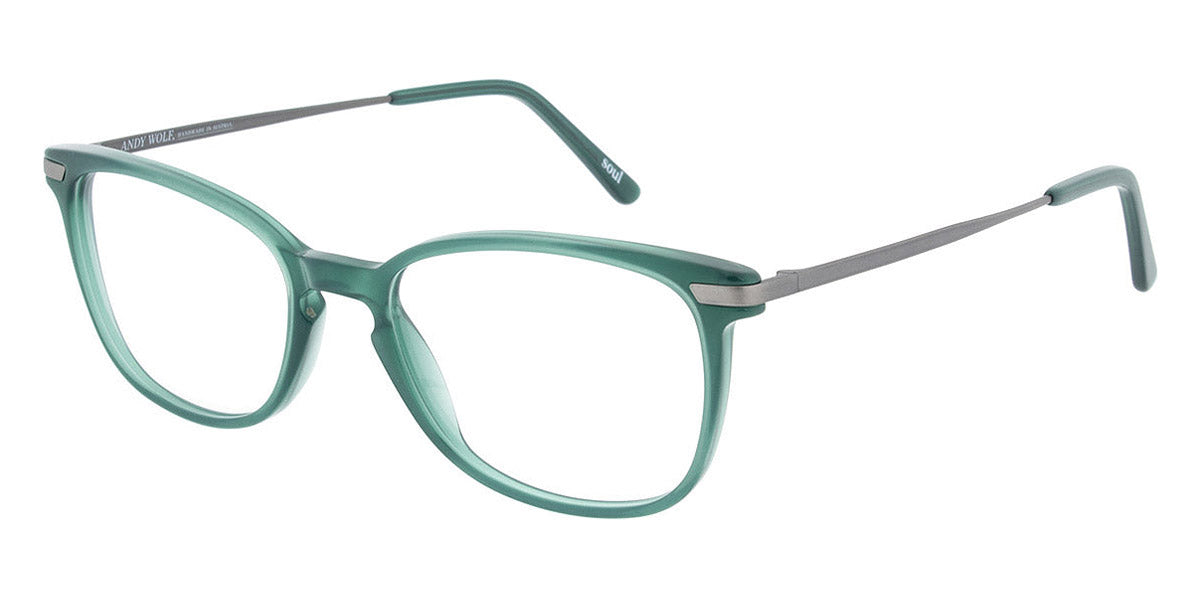 Andy Wolf® 4549 AW 4549 D 50 - Green/Gray D Eyeglasses