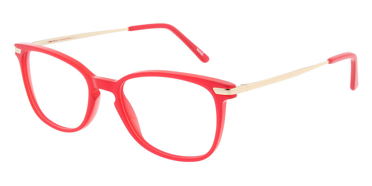 Andy Wolf® 4549 AW 4549 F 50 - Red/Gold F Eyeglasses