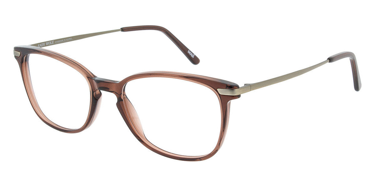 Andy Wolf® 4549 AW 4549 G 50 - Brown/Gray G Eyeglasses