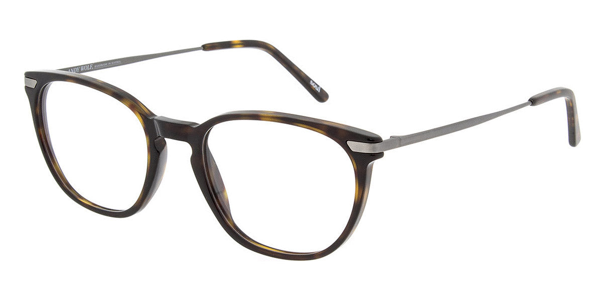 Andy Wolf® 4550 AW 4550 B 51 - Brown/Gray B Eyeglasses