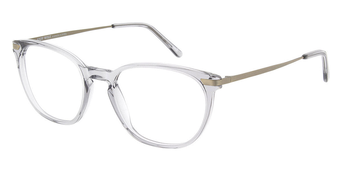 Andy Wolf® 4550 AW 4550 F 51 - Crystal/Graygold F Eyeglasses