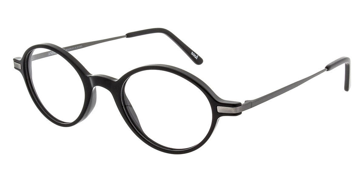 Andy Wolf® 4551 AW 4551 A 45 - Black/Silver A Eyeglasses