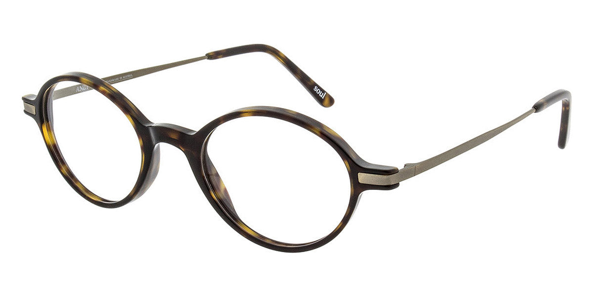 Andy Wolf® 4551 AW 4551 B 45 - Brown/Graygold B Eyeglasses