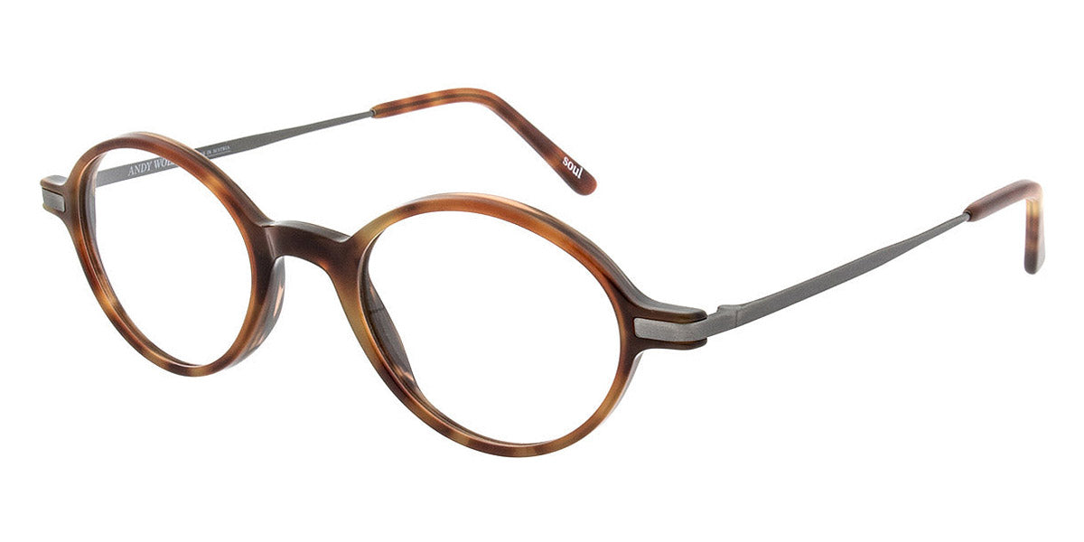 Andy Wolf® 4551 AW 4551 E 45 - Brown/Gray E Eyeglasses