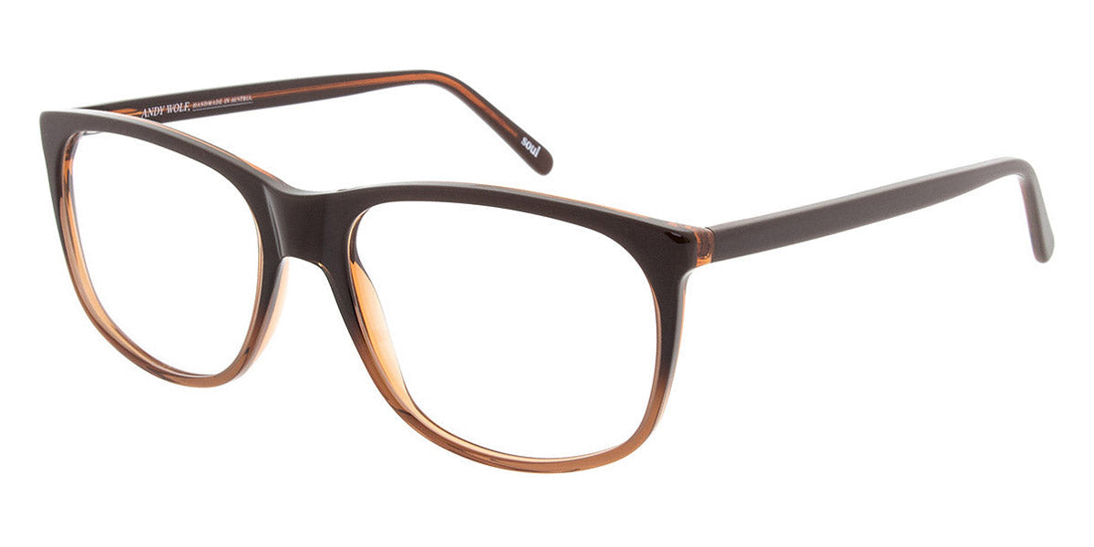 Andy Wolf® 4553 AW 4553 F 58 - Black/Orange F Eyeglasses