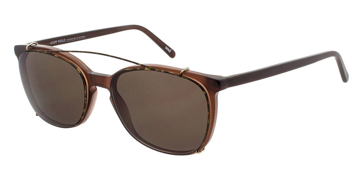 Andy Wolf® 4557 Clip AW 4557 Clip Havanna 54 - Brown Havanna Sunglasses