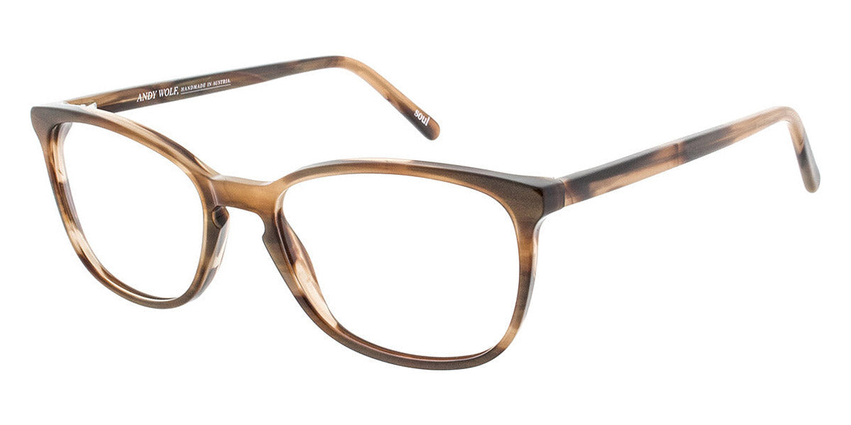 Andy Wolf® 4558 AW 4558 F 50 - Brown F Eyeglasses