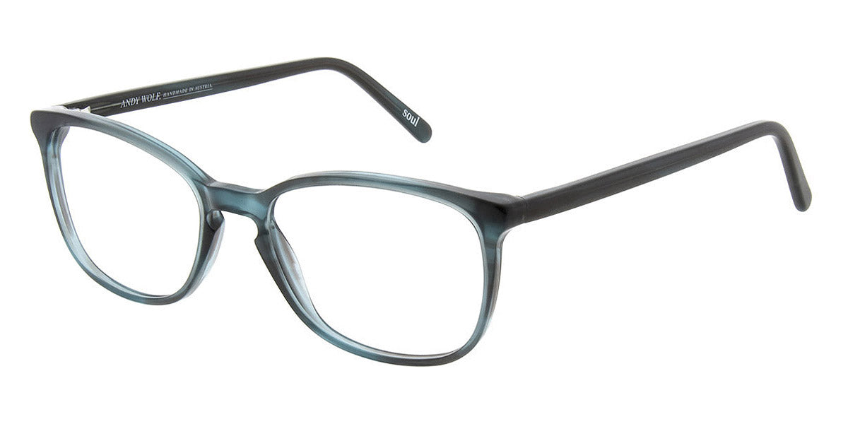 Andy Wolf® 4558 AW 4558 O 50 - Teal O Eyeglasses