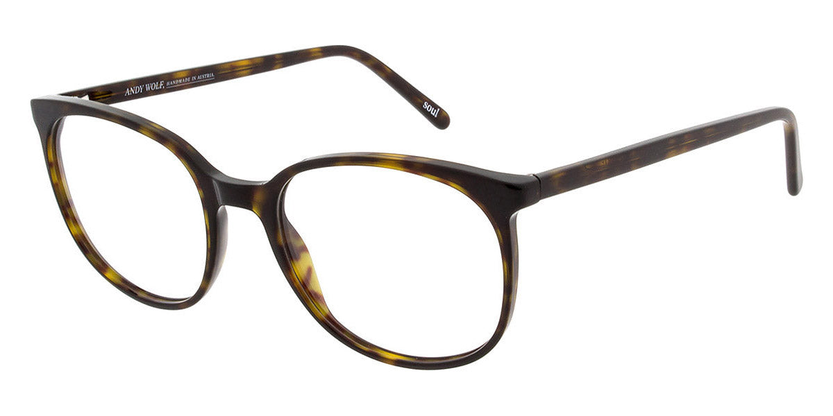 Andy Wolf® 4561 AW 4561 B 53 - Brown/Yellow B Eyeglasses