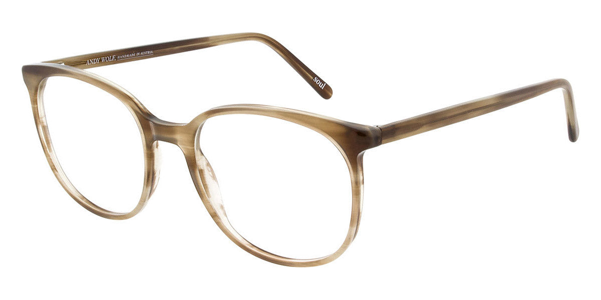 Andy Wolf® 4561 AW 4561 D 53 - Brown/Beige D Eyeglasses