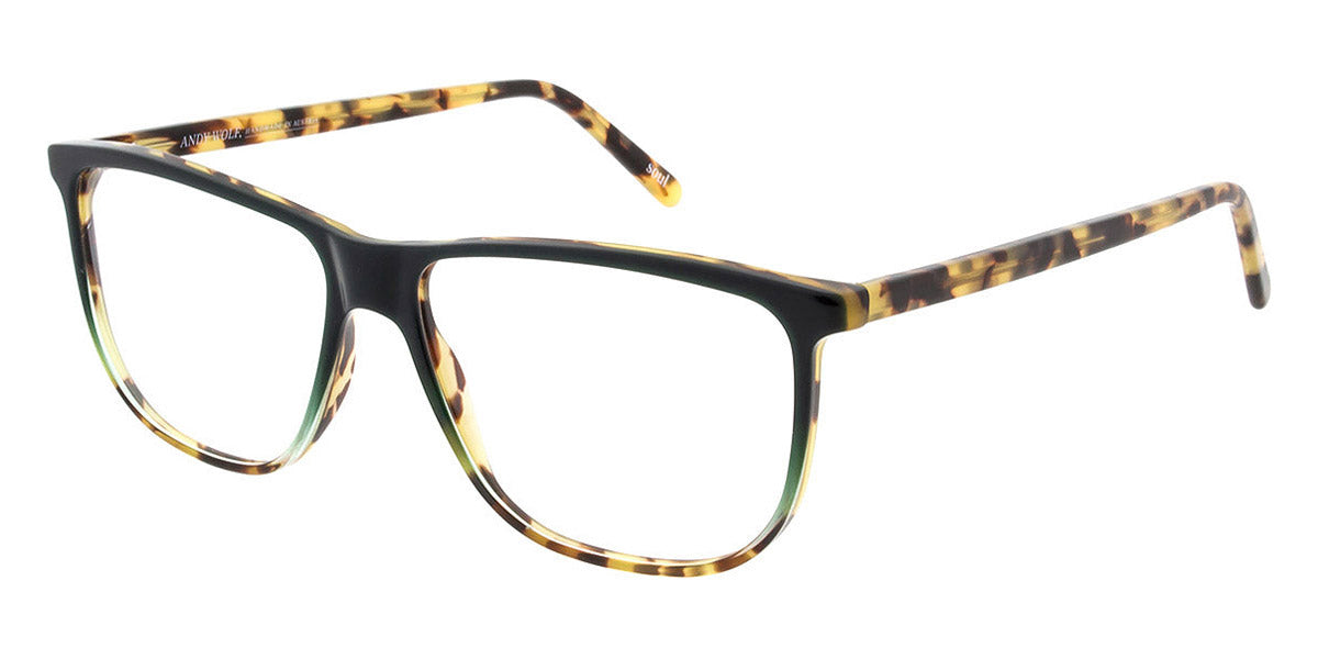 Andy Wolf® 4562 AW 4562 C 58 - Brown/Yellow C Eyeglasses